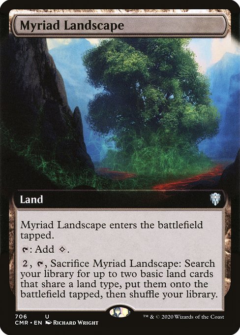 Myriad Landscape - Commander Legends Uncommon Card