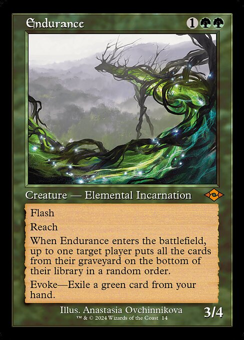 Endurance - Modern Horizons 2 Timeshifts Mythic Card