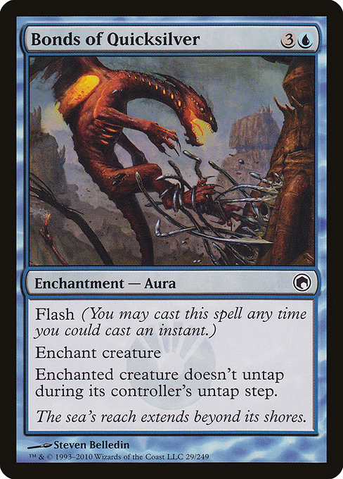 Bonds of Quicksilver - Scars of Mirrodin Common Card