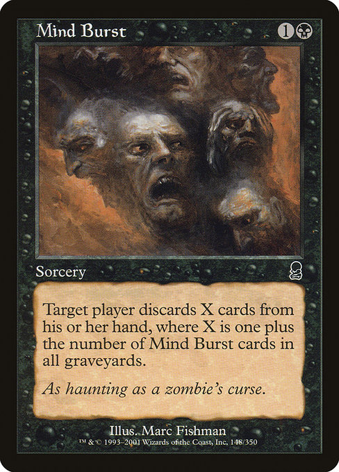 Mind Burst - Odyssey Common Card