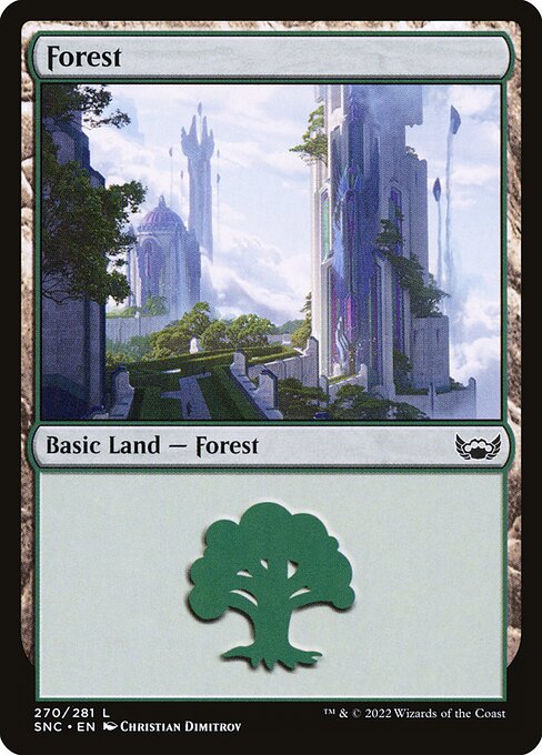 Forest - Streets of New Capenna Common Card