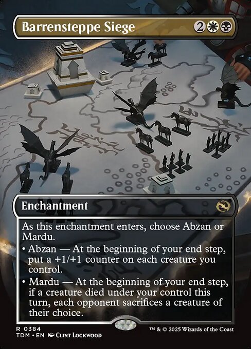Barrensteppe Siege - Tarkir: Dragonstorm Rare Card