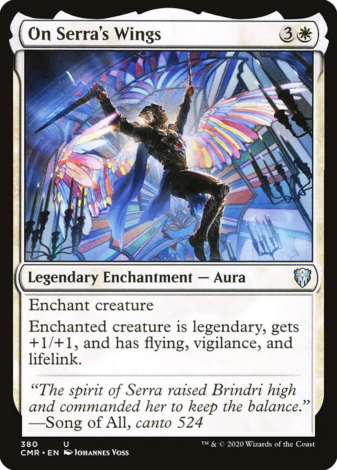 On Serra's Wings - Commander Legends Uncommon Card