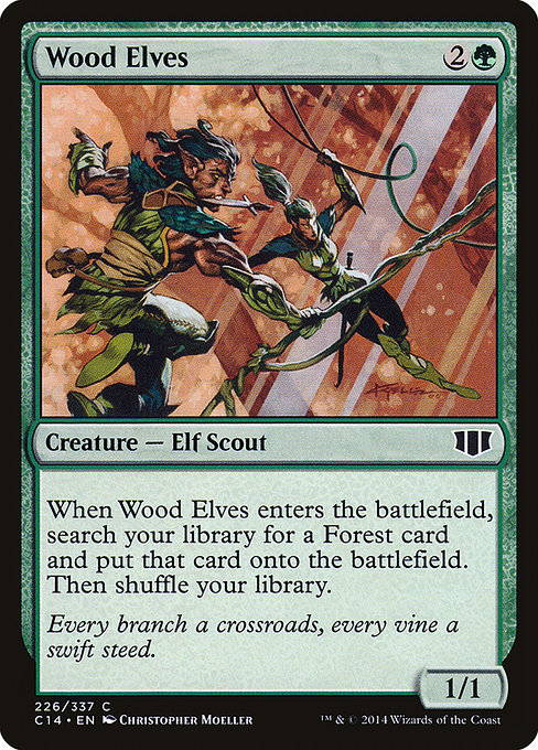Wood Elves - Commander 2014 Common Card