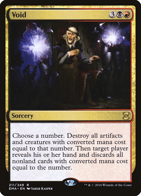 Void - Eternal Masters Rare Card