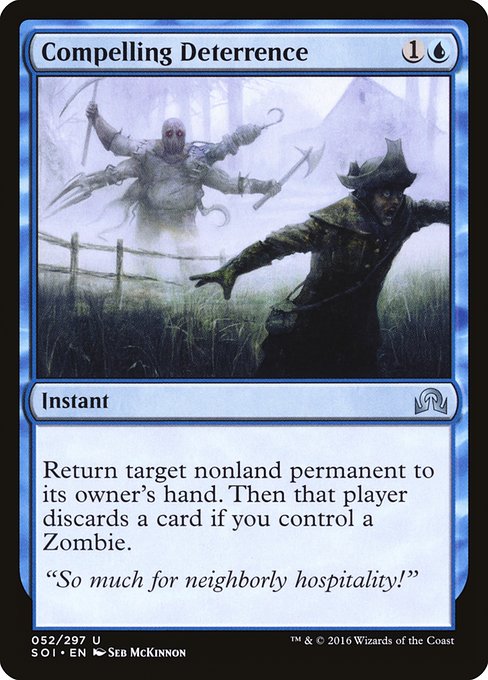 Compelling Deterrence - Shadows over Innistrad Uncommon Card