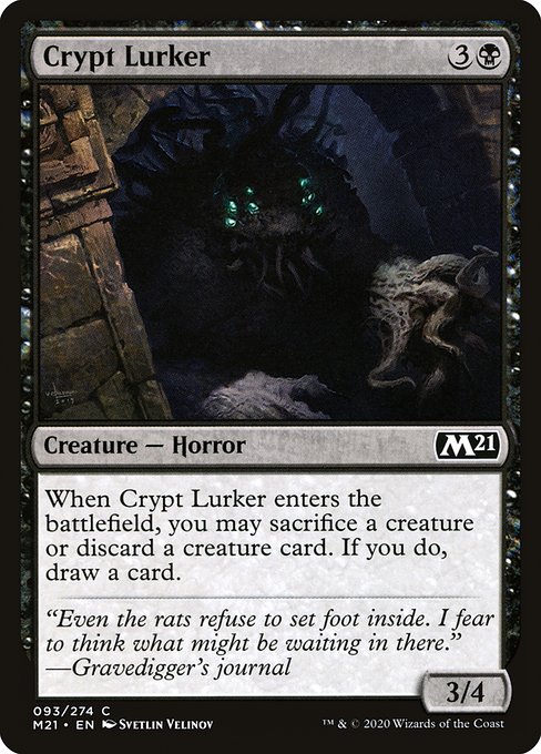 Crypt Lurker - Core Set 2021 Common Card