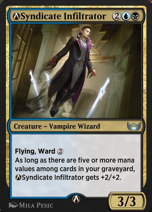 A-Syndicate Infiltrator - Streets of New Capenna Uncommon Card