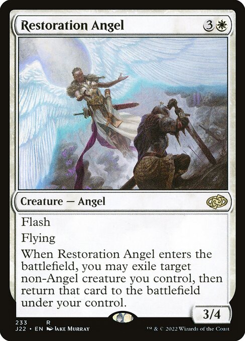 Restoration Angel - Jumpstart 2022 Rare Card