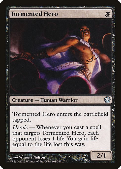 Tormented Hero - Theros Uncommon Card
