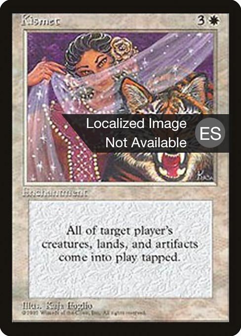 Kismet - Fourth Edition Foreign Black Border Uncommon Card