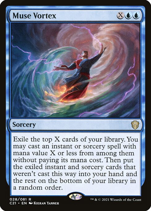 Muse Vortex - Commander 2021 Rare Card