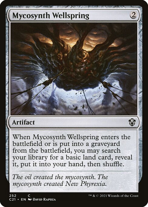 Mycosynth Wellspring - Commander 2021 Common Card