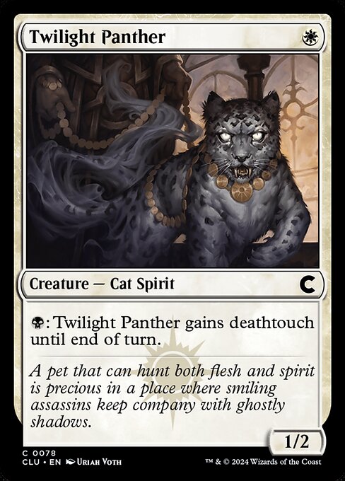 Twilight Panther - Ravnica: Clue Edition Common Card