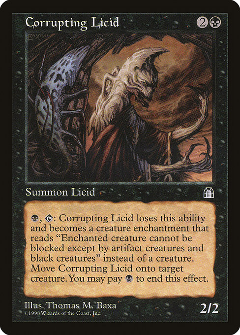 Corrupting Licid - Stronghold Uncommon Card
