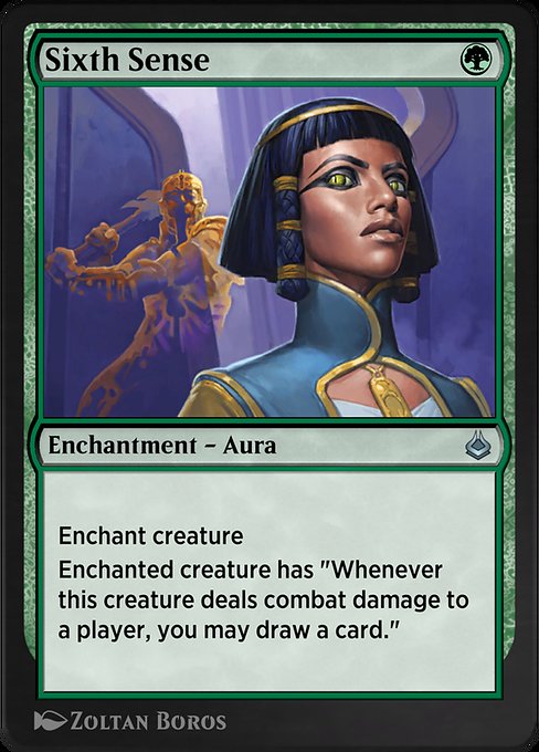 Sixth Sense - Amonkhet Remastered Uncommon Card