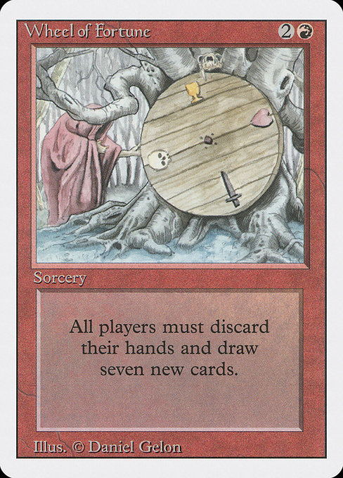 Wheel of Fortune - Revised Edition Rare Card