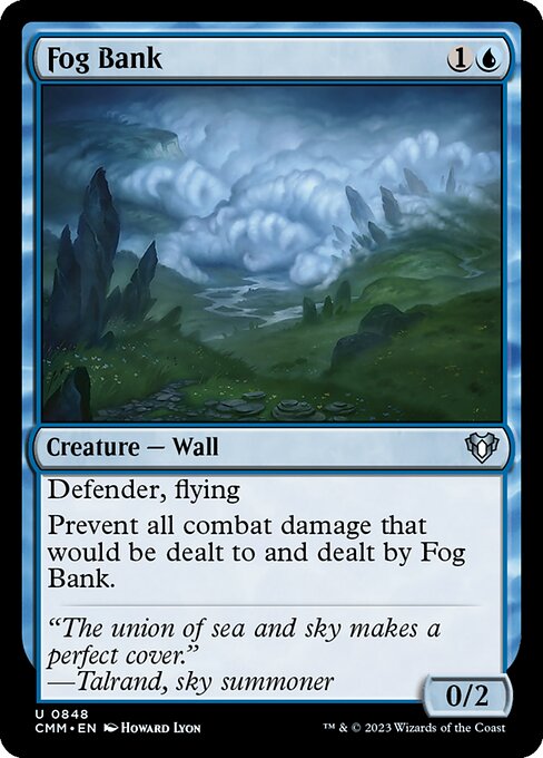 Fog Bank - Commander Masters Uncommon Card