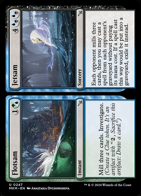 Flotsam // Jetsam - Murders at Karlov Manor Uncommon Card