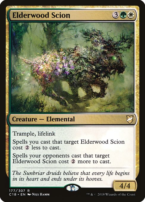 Elderwood Scion - Commander 2018 Rare Card