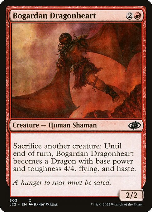 Bogardan Dragonheart - Jumpstart 2022 Common Card