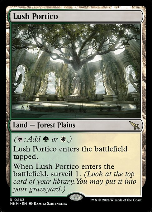 Lush Portico - Murders at Karlov Manor Rare Card