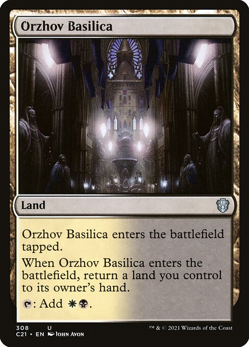 Orzhov Basilica - Commander 2021 Uncommon Card