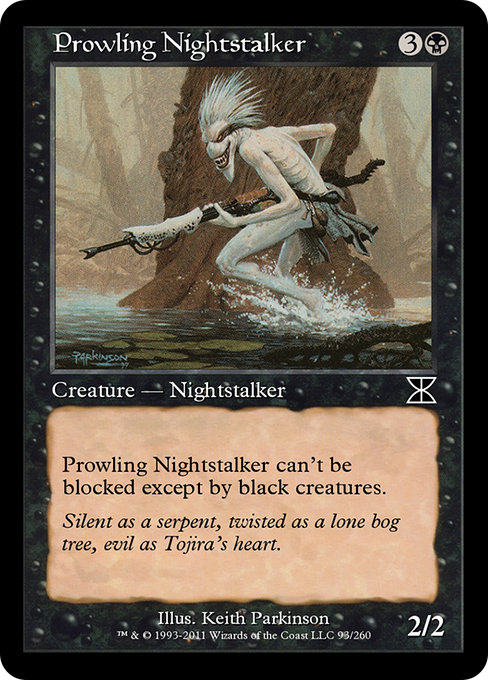 Prowling Nightstalker - Masters Edition IV Common Card