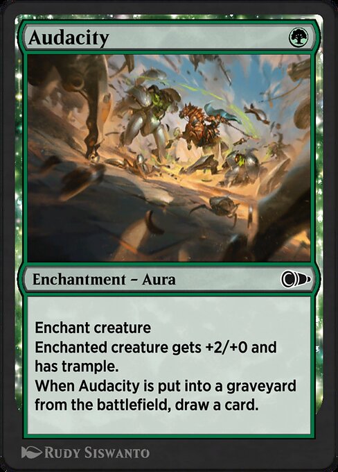 Audacity - Pioneer Masters Common Card