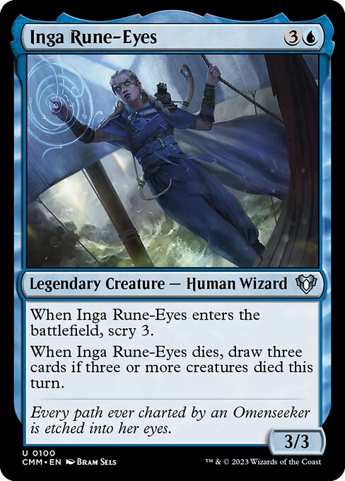 Inga Rune-Eyes - Commander Masters Uncommon Card