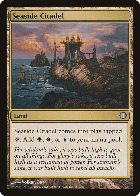 Seaside Citadel - Shards of Alara Uncommon Card
