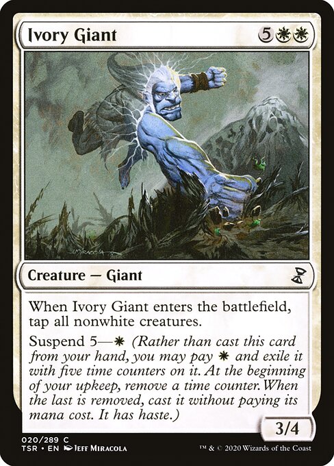 Ivory Giant - Time Spiral Remastered Common Card