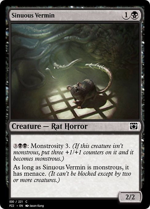 Sinuous Vermin - Treasure Chest Common Card