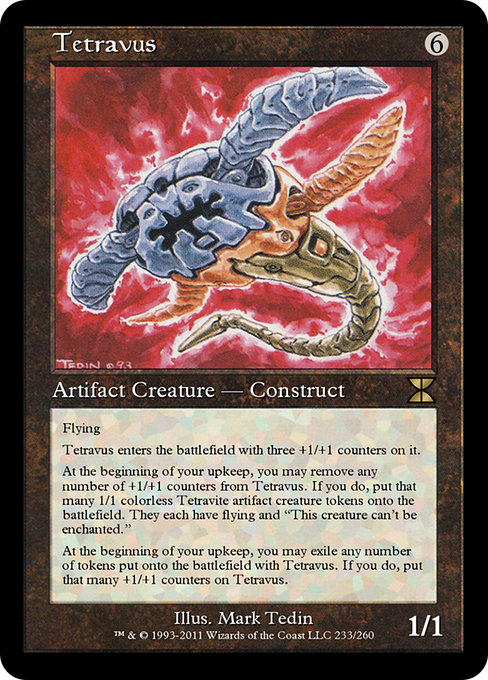 Tetravus - Masters Edition IV Rare Card