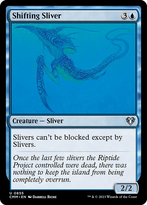 Shifting Sliver - Commander Masters Uncommon Card
