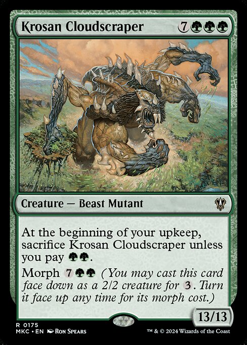 Krosan Cloudscraper - Murders at Karlov Manor Commander Rare Card