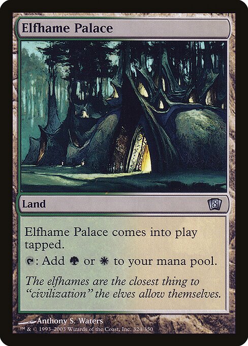 Elfhame Palace - Eighth Edition Uncommon Card