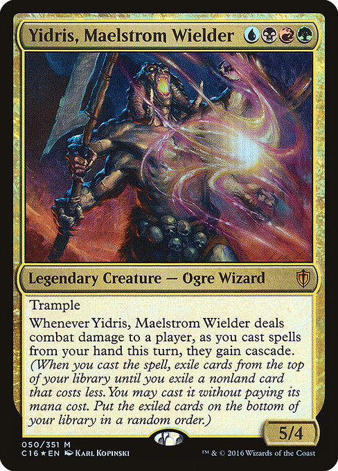 Yidris, Maelstrom Wielder - Commander 2016 Mythic Card