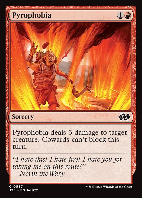 Pyrophobia - Foundations Jumpstart Common Card