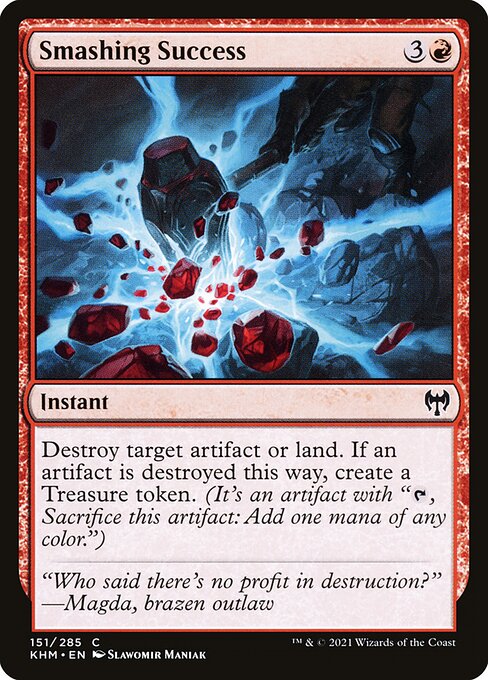 Smashing Success - Kaldheim Common Card