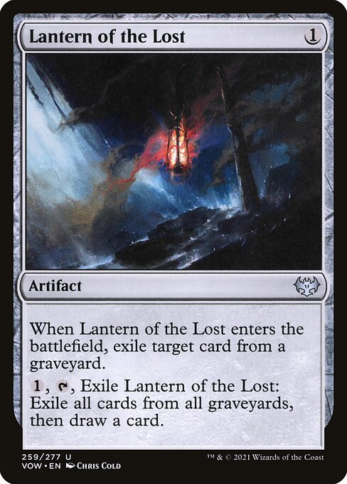 Lantern of the Lost - Innistrad: Crimson Vow Uncommon Card
