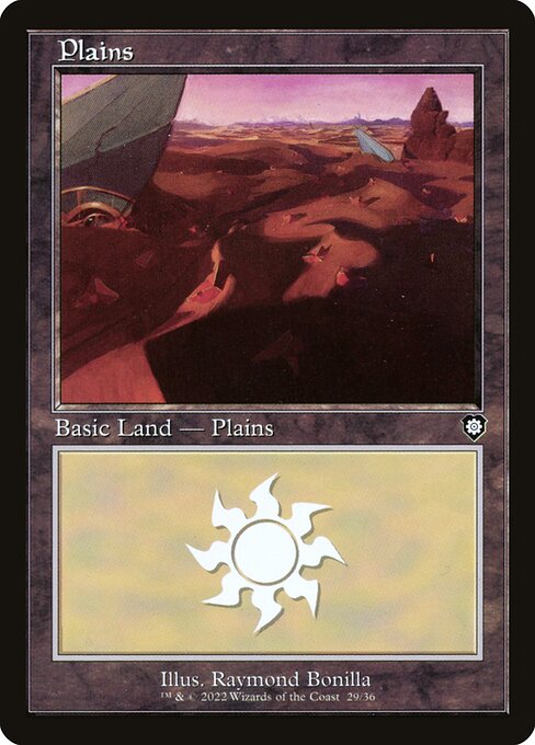 Plains - The Brothers' War Commander Common Card