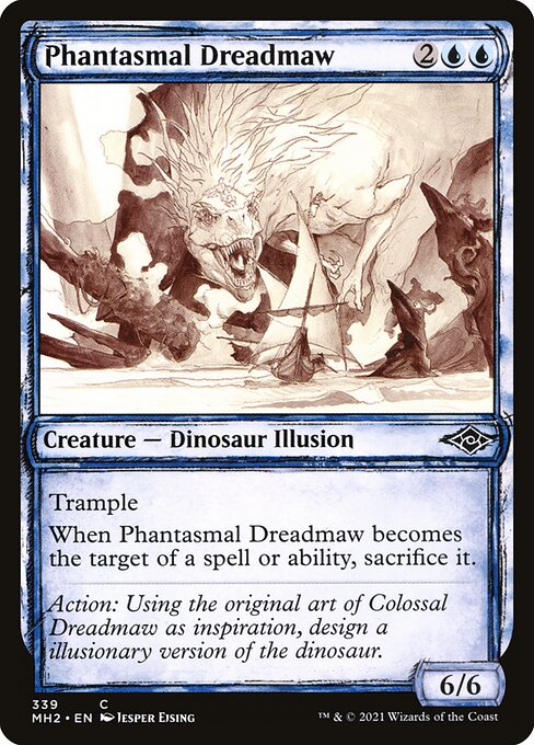 Phantasmal Dreadmaw - Modern Horizons 2 Common Card