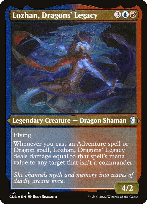 Lozhan, Dragons' Legacy - Commander Legends: Battle for Baldur's Gate Uncommon Card