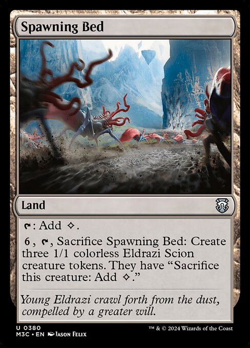 Spawning Bed - Modern Horizons 3 Commander Uncommon Card