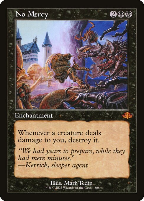No Mercy - Dominaria Remastered Mythic Card