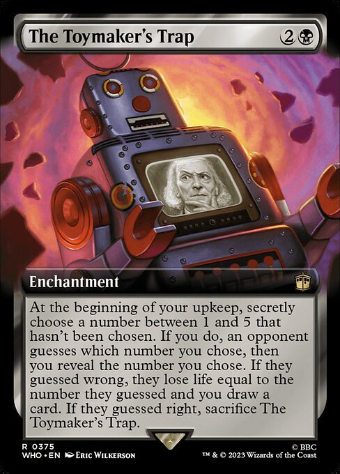 The Toymaker's Trap - Doctor Who Rare Card