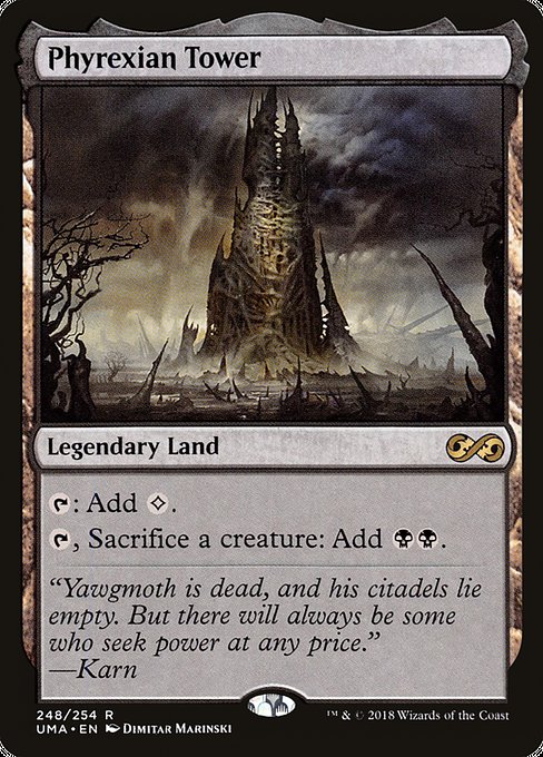 Phyrexian Tower - Ultimate Masters Rare Card