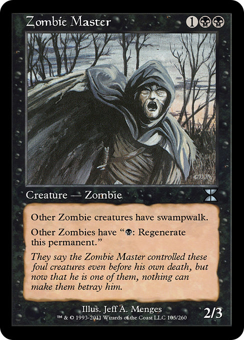 Zombie Master - Masters Edition IV Uncommon Card
