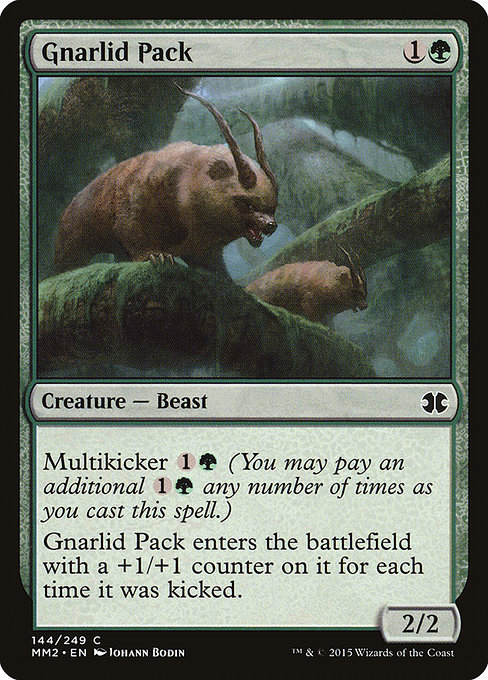 Gnarlid Pack - Modern Masters 2015 Common Card